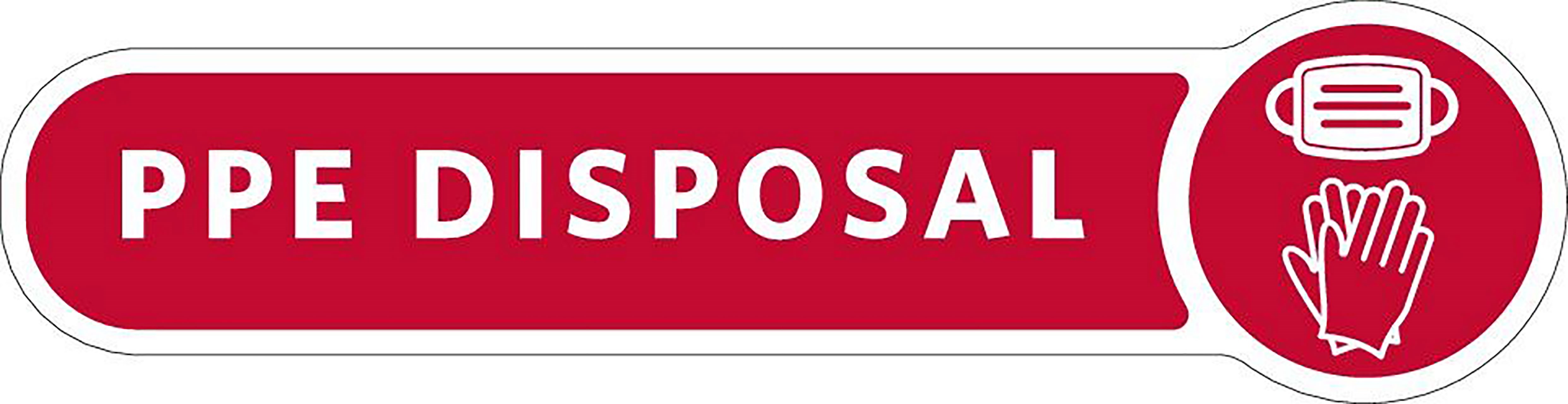 Equip your facility with a dedicated PPE (Personal Protective Equipment) waste stream to help patrons and employees effectively dispose of masks and gloves.