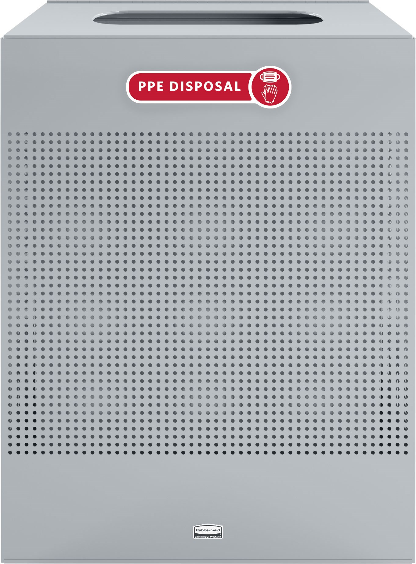 Equip your facility with a dedicated PPE (Personal Protective Equipment) waste stream to help patrons and employees effectively dispose of masks and gloves.