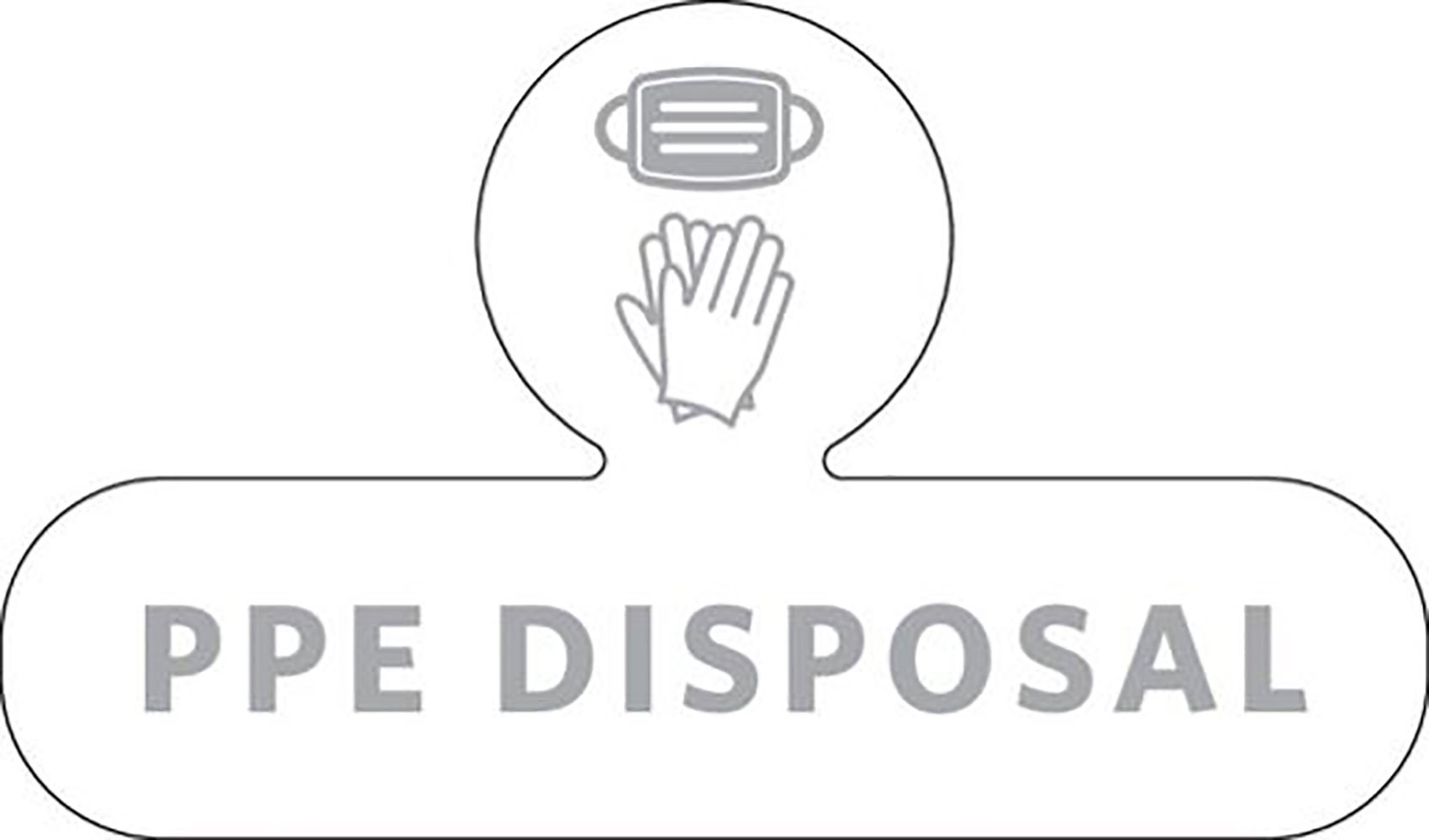 Equip your facility with a dedicated PPE (personal protective equipment) waste stream to help patrons and employees effectively dispose of masks and gloves