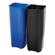 The Rubbermaid Commercial Slim Jim® End Step-On Liner helps maintain the life of the Rubbermaid Commercial Slim Jim® End Step-On Container (sold separately). Constructed of durable, puncture-resistant plastic, this liner features smooth contours for easy cleaning and a liner retainer band to secure liner bags.