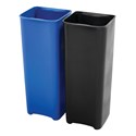 De Rubbermaid Commercial Slim Jim® End Step-On Binnenbak heeft een langere levensduur dan de Rubbermaid Commercial Slim Jim® End Step-On Container (afzonderlijk verkocht). Deze binnenbak is gemaakt van duurzaam, lekvast plastic en heeft gladde contouren voor een eenvoudige reiniging en een haak voor het vastzetten van de zak.