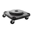 La plataforma cuadrada Rubbermaid Commercial BRUTE® está diseñada para su uso con los contenedores 3526 y 3536.