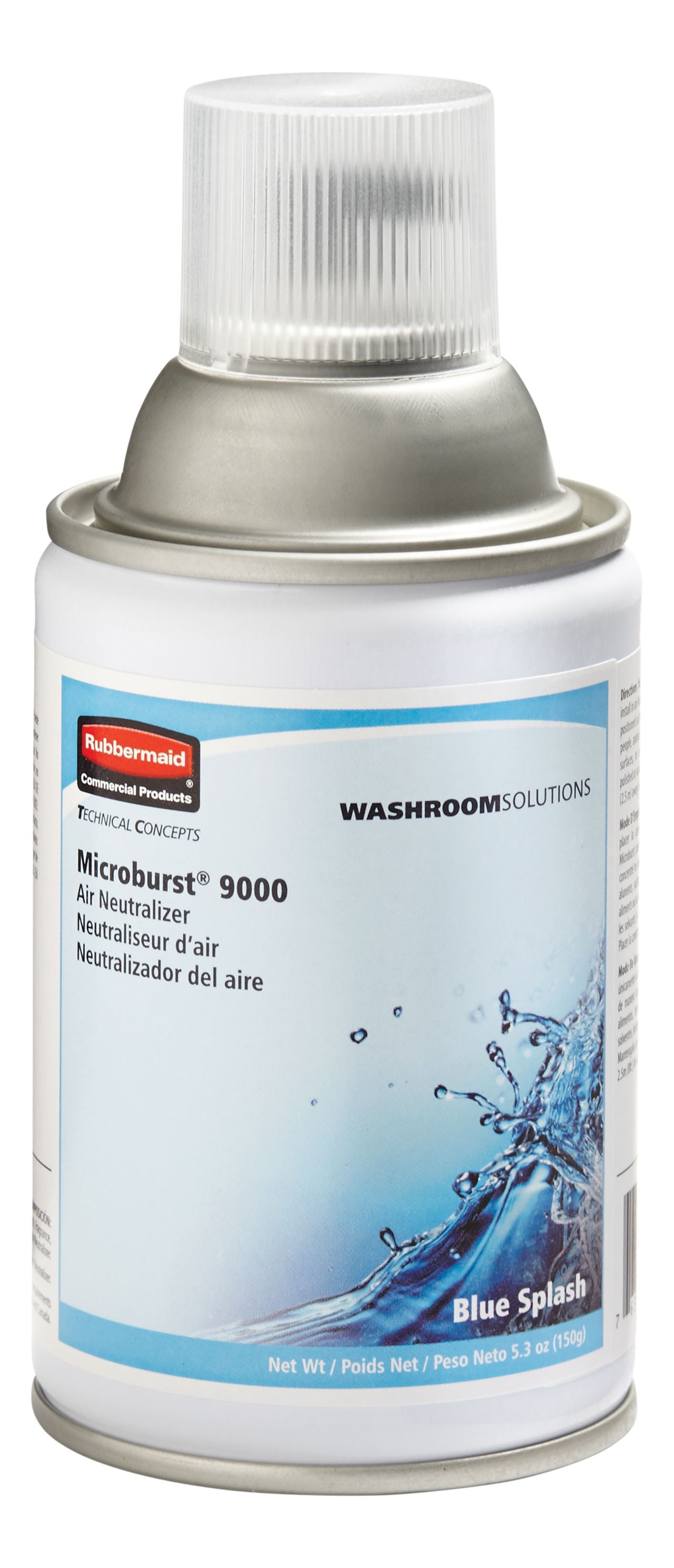 Microburst® 9000 refills feature high quality, fresh fragrances that last for 9000 sprays or up to 180 days.
