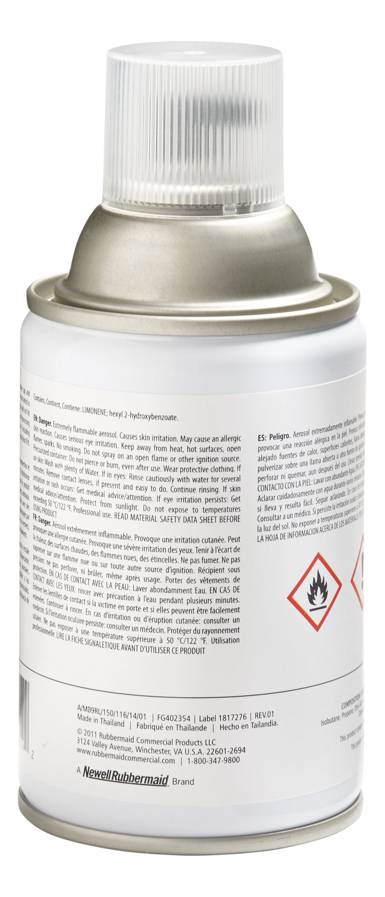 Microburst® 9000 refills feature high quality, fresh fragrances that last for 9000 sprays or up to 180 days.