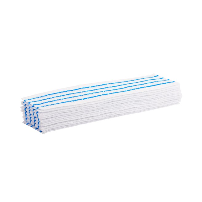 The HYGEN™ Disposable Microfiber Pads assists in environmental cleaning, the first step in the disinfection process, by removing 99.9% or more of tested fungi, viruses, and bacteria* to help improve cleaning efficacy.