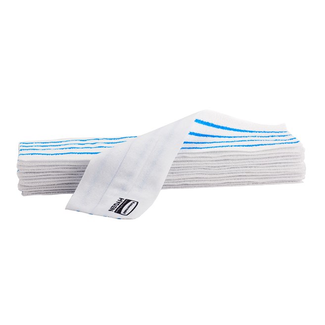 The HYGEN™ Disposable Microfiber Pads assists in environmental cleaning, the first step in the disinfection process, by removing 99.9% or more of tested fungi, viruses, and bacteria* to help improve cleaning efficacy.