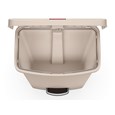 The Rubbermaid Commercial Streamline®  Step-On Container features a slim profile and small footprint to fit in tightest spaces. Streamline®  Step-On containers are constructed with premium-quality materials and meet the needs of any environment with efficiency, safety, and durability.
