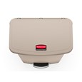The Rubbermaid Commercial Streamline®  Step-On Container features a slim profile and small footprint to fit in tightest spaces. Streamline®  Step-On containers are constructed with premium-quality materials and meet the needs of any environment with efficiency, safety, and durability.