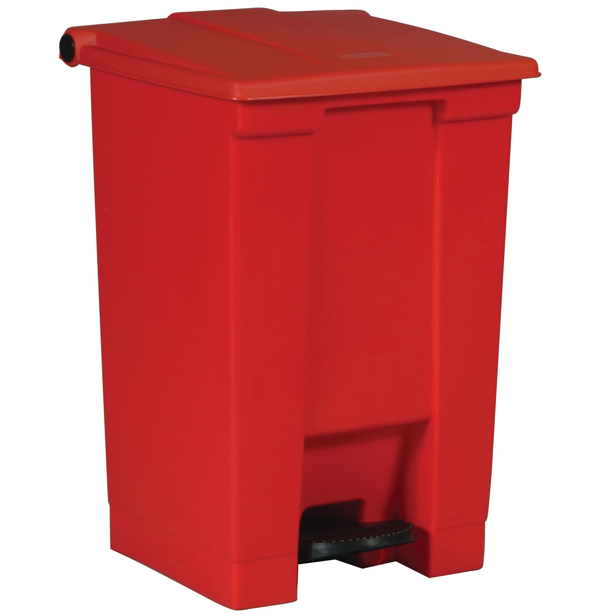 The Rubbermaid Commercial Legacy Step-On Container provides sanitary waste management. The step-on foot pedal reduces contamination and improves working conditions.