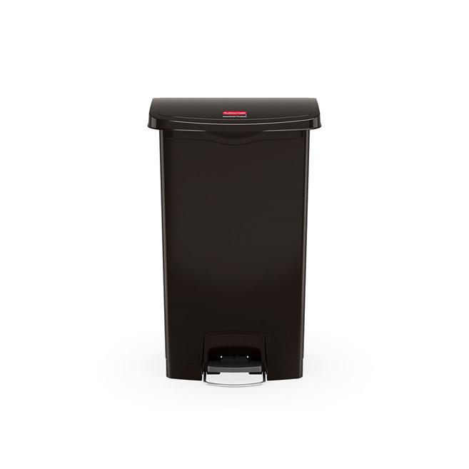 Le collecteur à pédale Rubbermaid Slim Jim® se distingue par sa forme élancée et son faible encombrement, ce qui permet de l’utiliser dans les espaces les plus exigus. Les collecteurs à pédale Slim Jim® sont conçus dans des matériaux de qualité supérieure et répondent aux exigences d'efficacité, de sécurité et de résistance de tous les environnements.