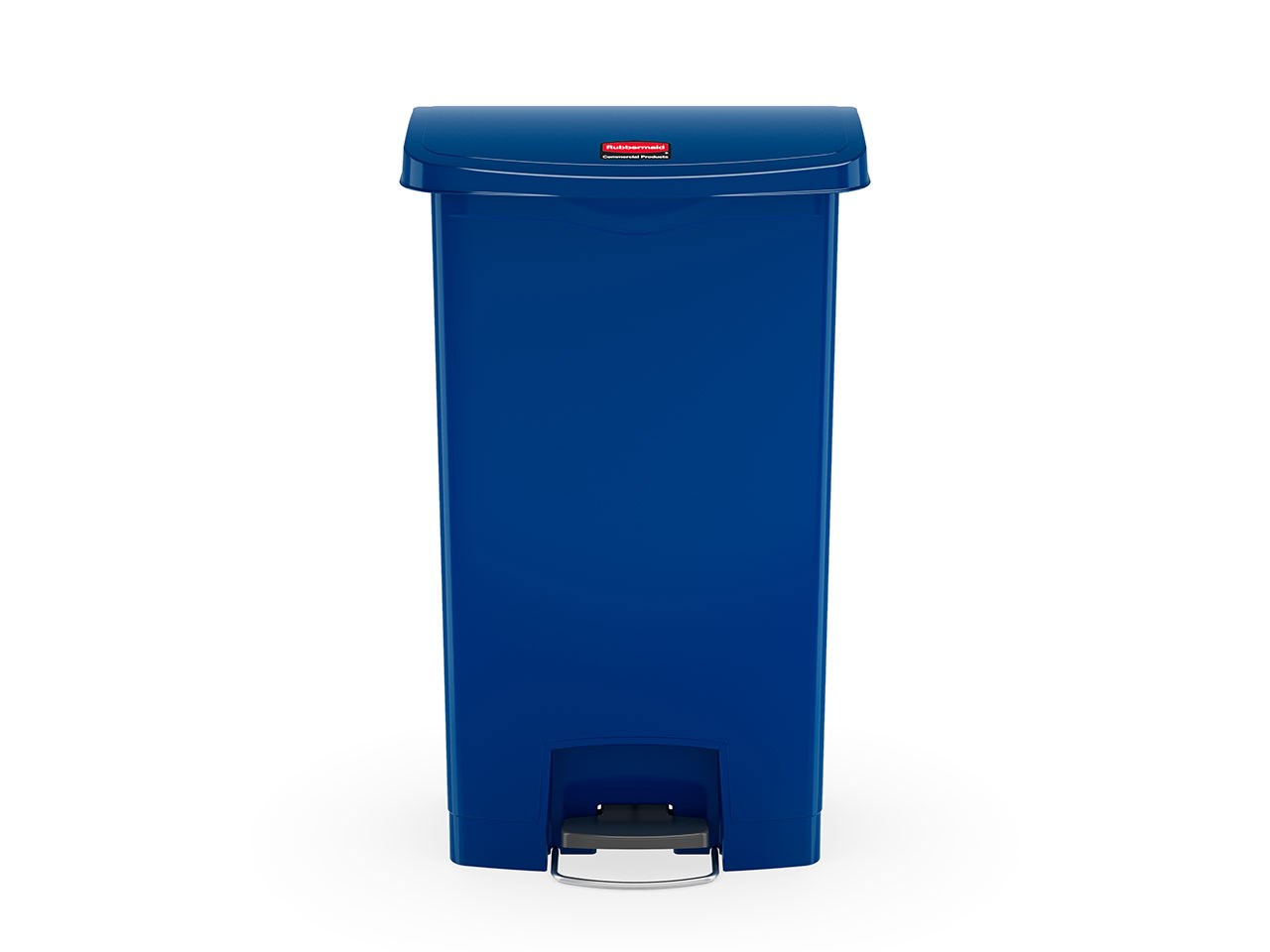 The Rubbermaid Commercial Streamline®  Step-On Container features a slim profile and small footprint to fit in tightest spaces. Streamline®  Step-On containers are constructed with premium-quality materials and meet the needs of any environment with efficiency, safety, and durability.