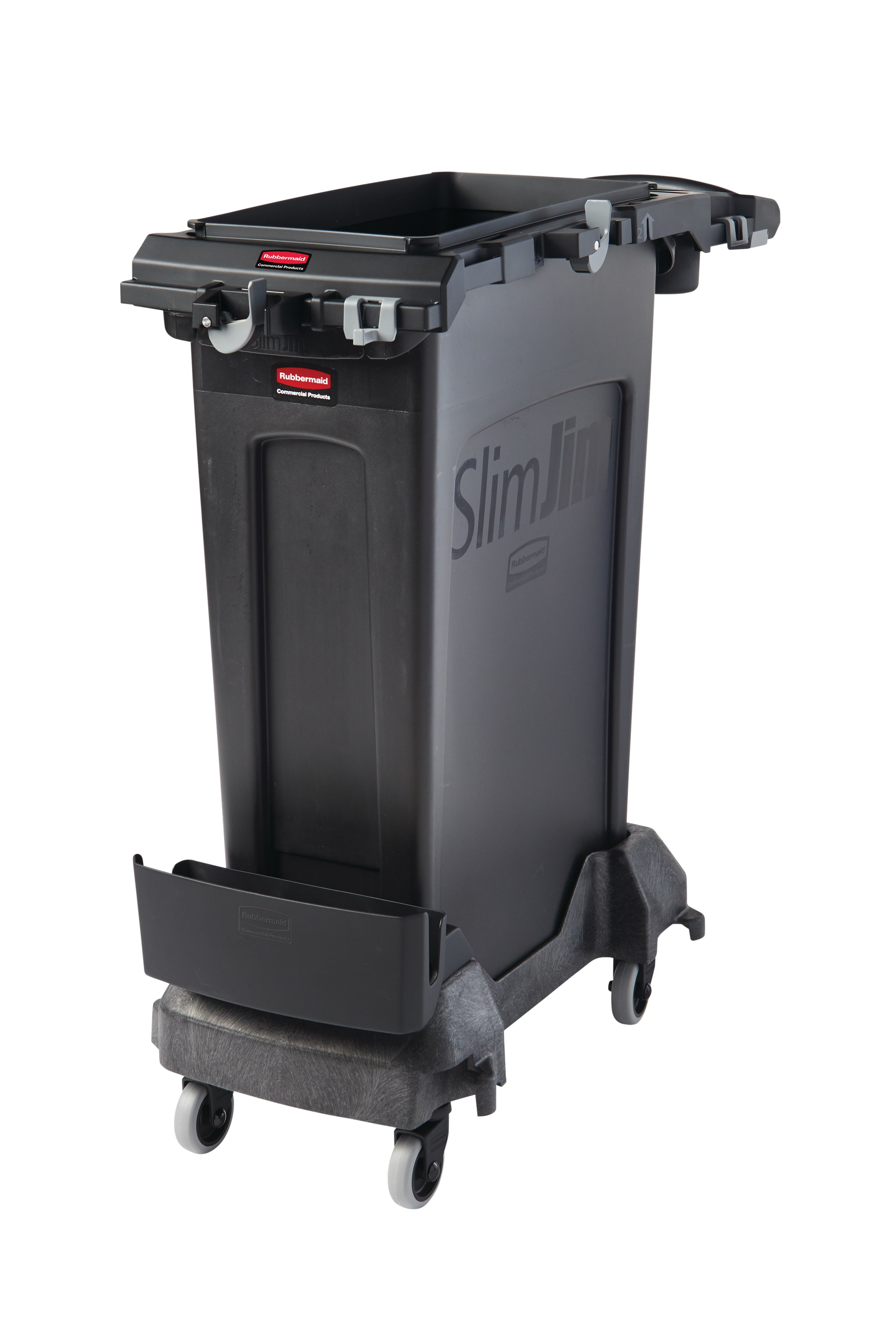 Slim Jim® Single-Stream Cleaning Cart Kit, Black