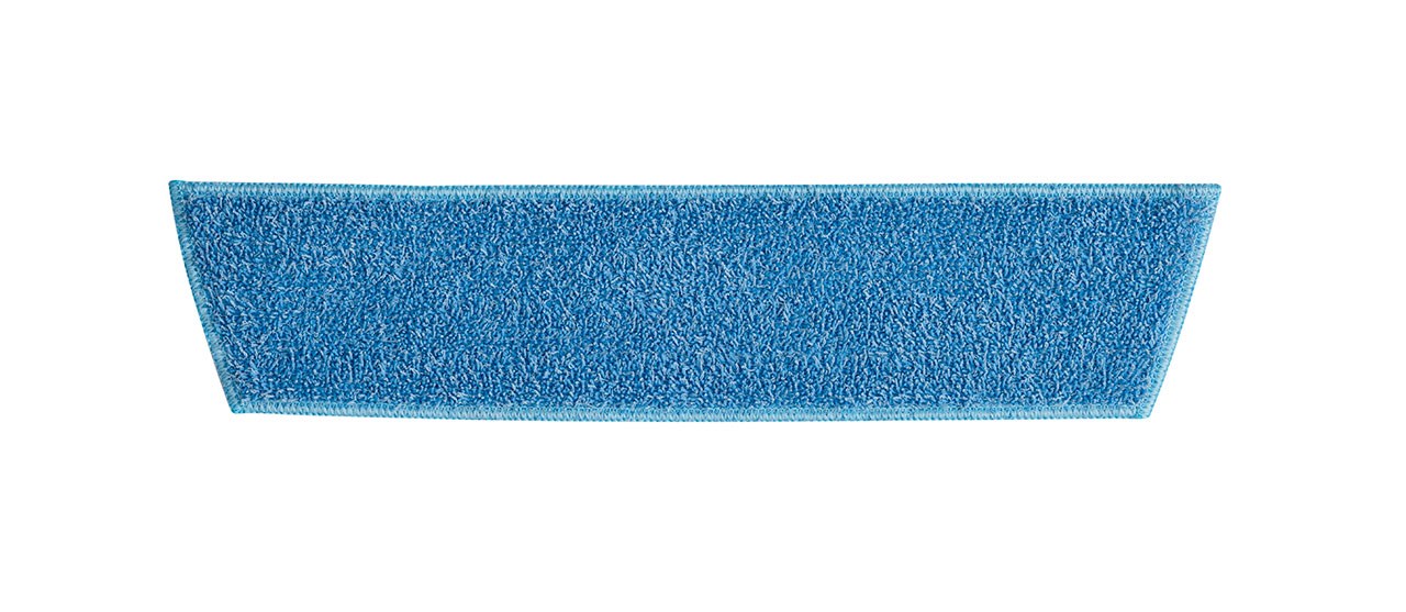 The Light Commercial Microfiber Wet Pad helps clean floors faster and more ergonomically and effectively than traditional string mops for cleaner, healthier facilities.