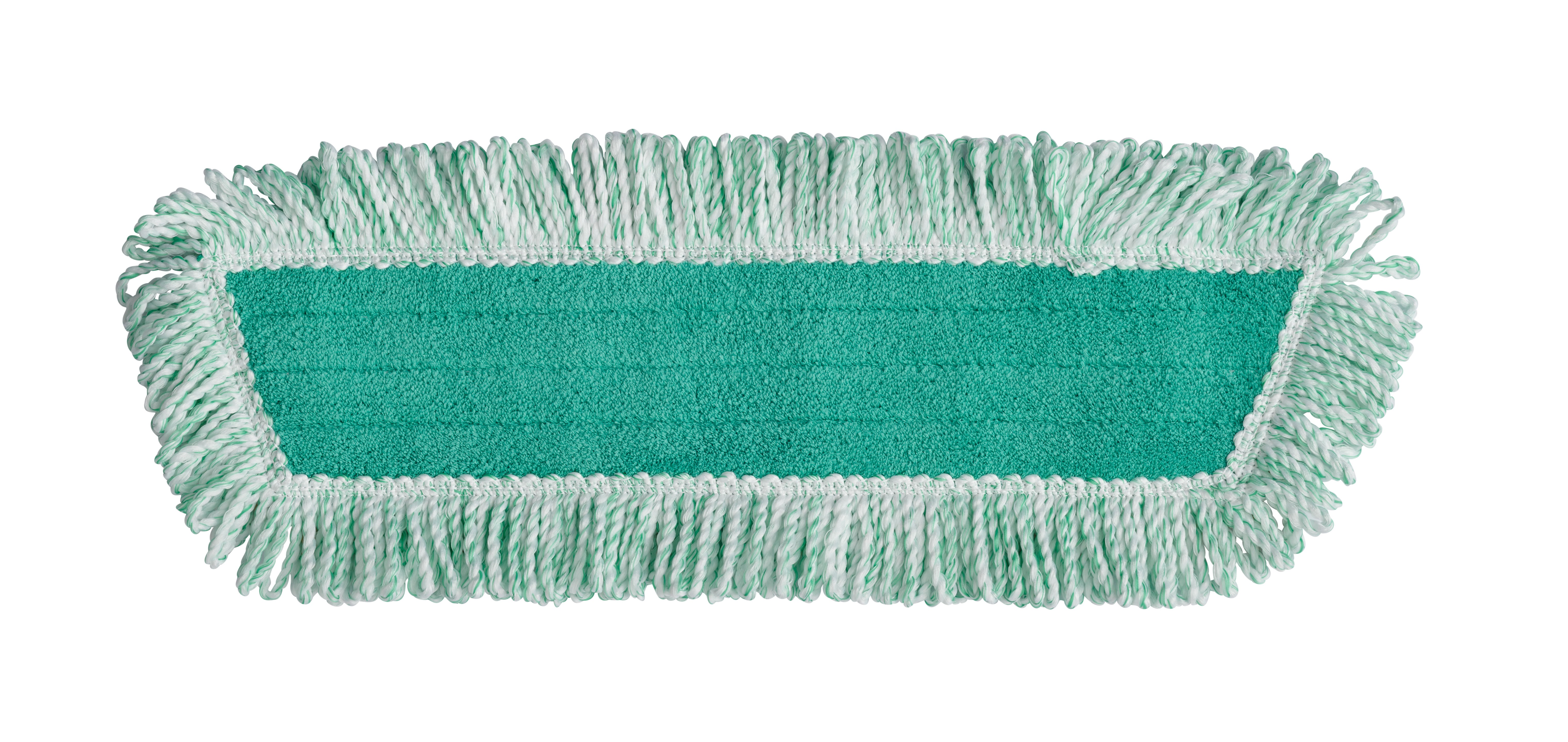 Light Commercial Microfiber Dust Pad with fringe have greater surface area for increased dust, dirt and debris removal for cleaner and healthier facilities.