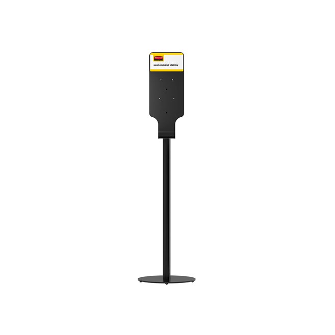 This all-metal stand with a weighted base enables free-standing hand sanitizer placement for easy access anywhere. Multi-solution stand allows for both Autofoam Dispensers and Metal Brackets to be mounted.