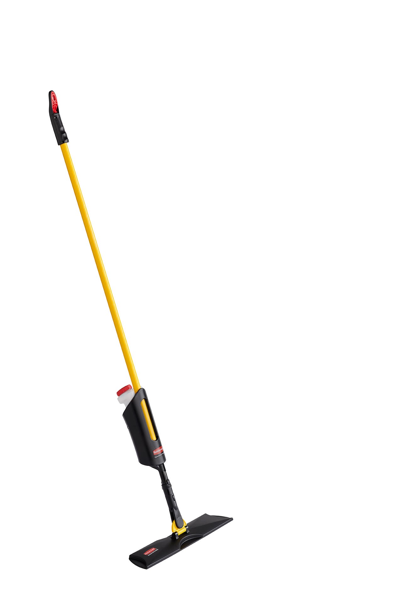 The Light Commercial Spray Mop features a lightweight and user-friendly design with cleaning solution cartridge that allows users to clean large areas without having to go back for a refill.