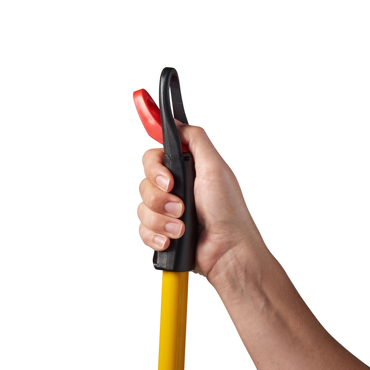 The Light Commercial Spray Mop features a lightweight and user-friendly design with cleaning solution cartridge that allows users to clean large areas without having to go back for a refill.