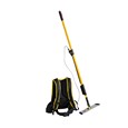 Help reduce labor costs and improve worker productivity and well-being with the highly portable FLOW™ Floor Finishing System. High-capacity backpack and handle system allows user controlled release of solution for more efficient floor finishing.