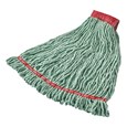 Web Foot® Blend Shrinkless Mop is made from a balanced 4-ply blend of cotton and synthetic yarn for high absorbency that is ideal for general purpose mopping.