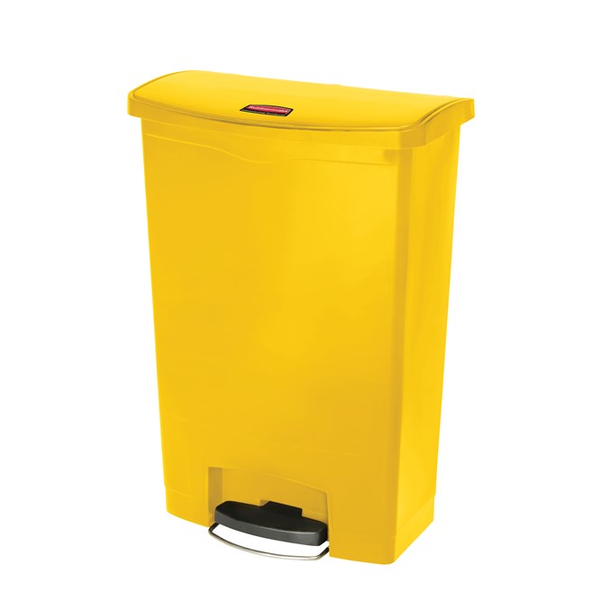 Le collecteur à pédale Rubbermaid Slim Jim® se distingue par sa forme élancée et son faible encombrement, ce qui permet de l’utiliser dans les espaces les plus exigus. Les collecteurs à pédale Slim Jim® sont conçus dans des matériaux de qualité supérieure et répondent aux exigences d'efficacité, de sécurité et de résistance de tous les environnements.