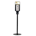This all-metal stand with weighted base enables free-standing AutoFoam dispenser placement for proper hand hygiene anywhere.