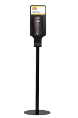 Borne d’hygiène noire AutoFoam (support en métal)