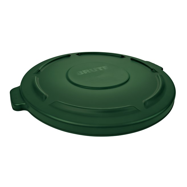 De BRUTE®-deksels met automatisch afdruipsysteem van Rubbermaid Commercial hebben zelf-afwaterende kanalen die voorkomen dat het water zich verzamelt.