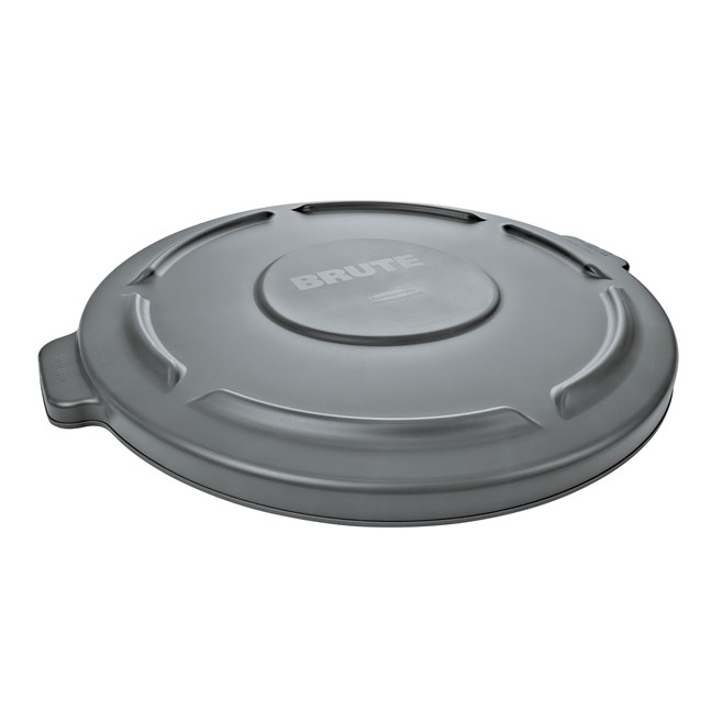 Die BRUTE®-Deckel von Rubbermaid Commercial verhindern durch ihre Ablaufrinnen mögliche Wasseransammlungen.