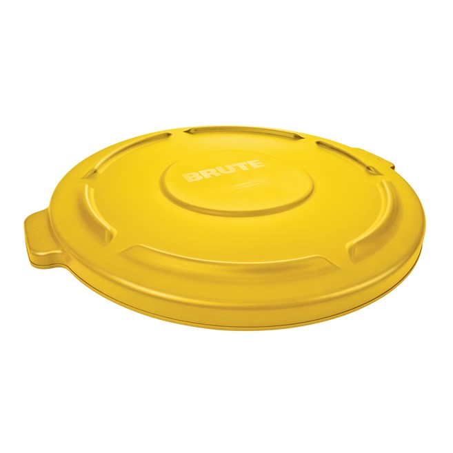 Die BRUTE®-Deckel von Rubbermaid Commercial verhindern durch ihre Ablaufrinnen mögliche Wasseransammlungen.