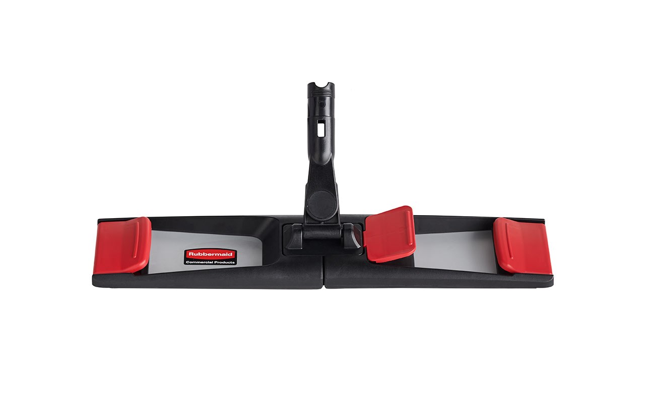 The Adaptable Flat Mop Frame is a thin, flat frame that can easily fit under low objects. Pair the frame with Adaptable Microfiber Pads for ergonomic microfiber mopping in large spaces.