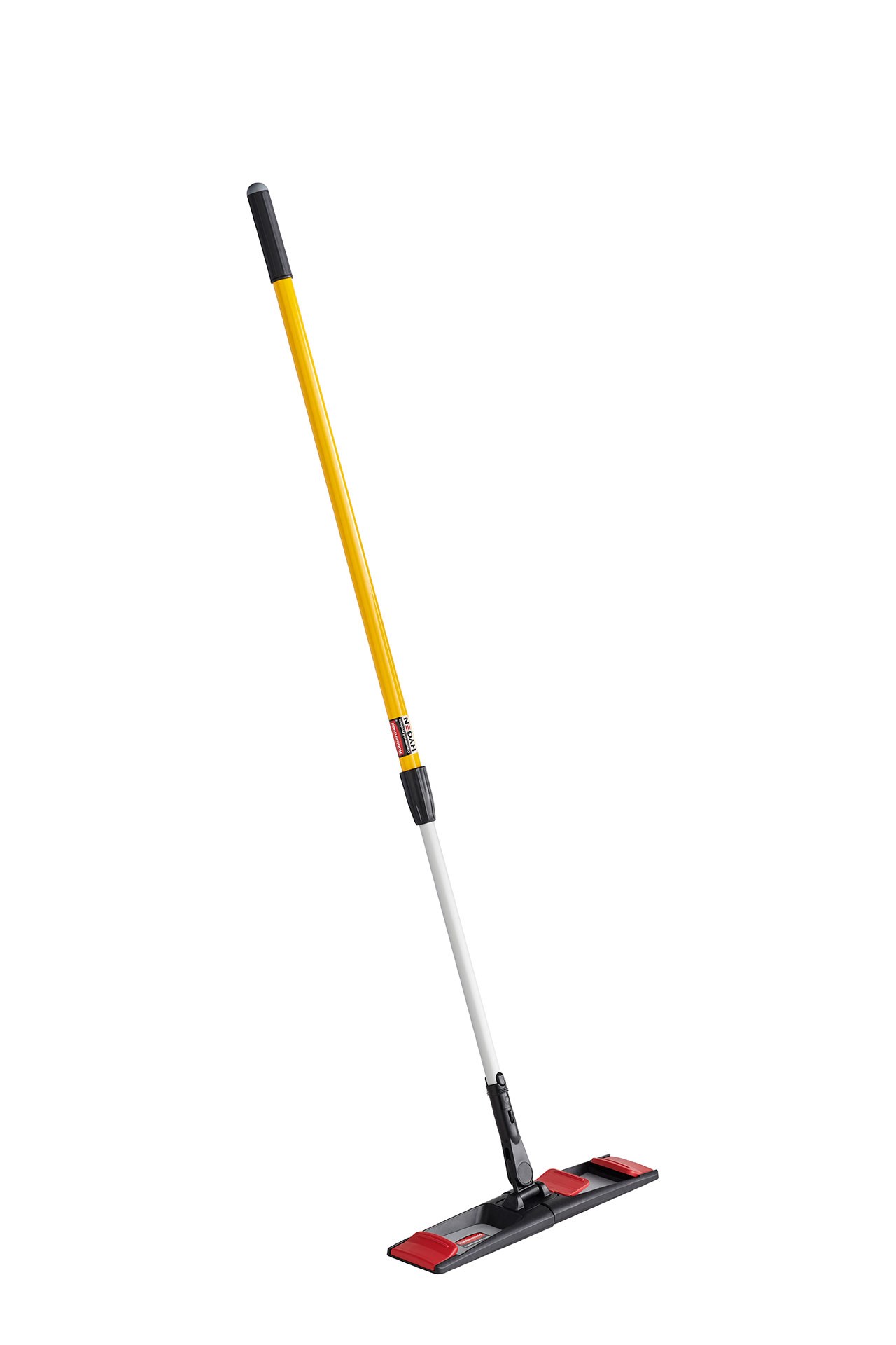 The Adaptable Flat Mop Frame is a thin, flat frame that can easily fit under low objects. Pair the frame with Adaptable Microfiber Pads for ergonomic microfiber mopping in large spaces.