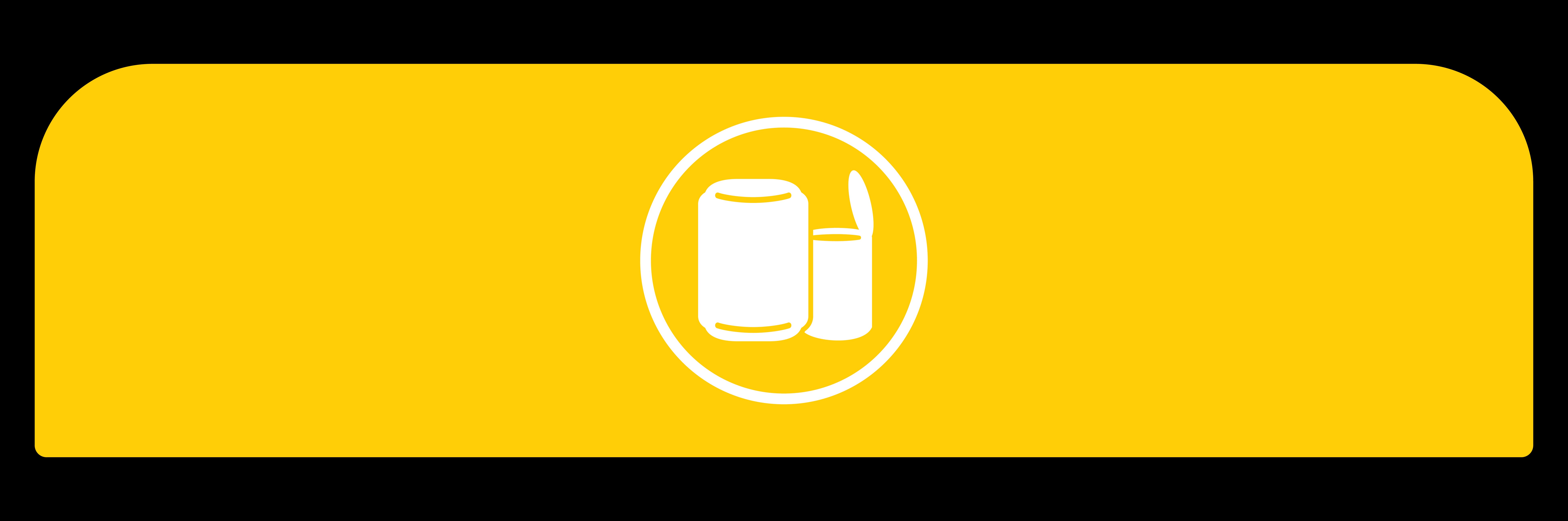 The Rubbermaid Commercial Configure™ Waste Receptacle Trash Can Sign helps increase waste management compliance.