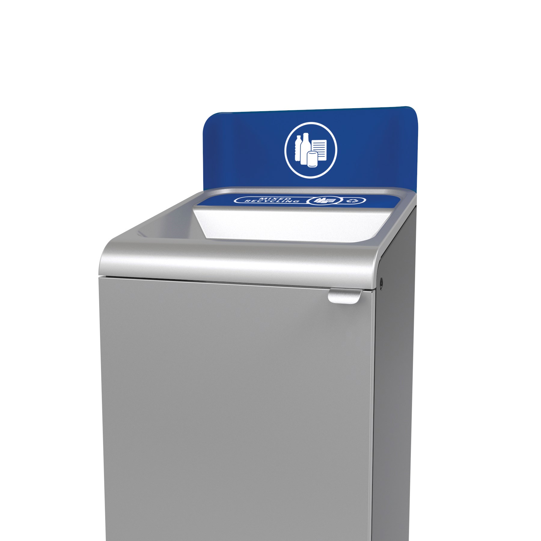 The Rubbermaid Commercial Configure™ Waste Receptacle Trash Can Sign helps increase waste management compliance.
