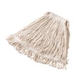 Super Stitch® Cotton Mop is an economical, general-purpose mop with a yarn tailband for improved floor coverage with each stroke.