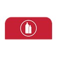 The Rubbermaid Commercial Configure™ Waste Receptacle Trash Can Sign helps increase waste management compliance.