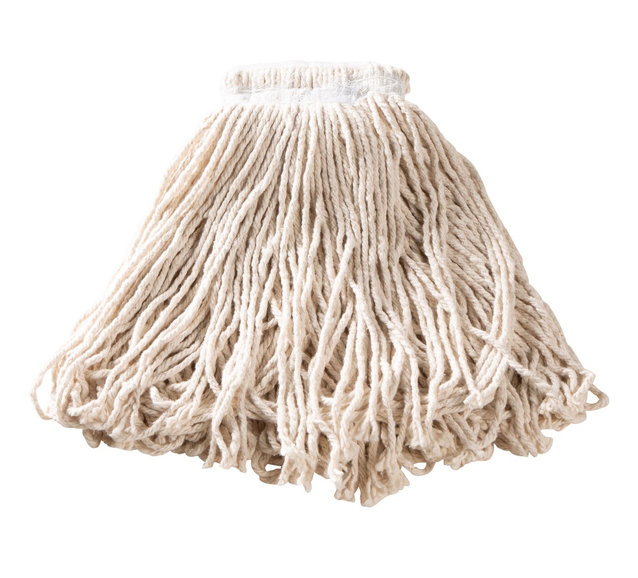Universal Headband Cotton Mop is an economical, all-purpose mop for general cleaning.