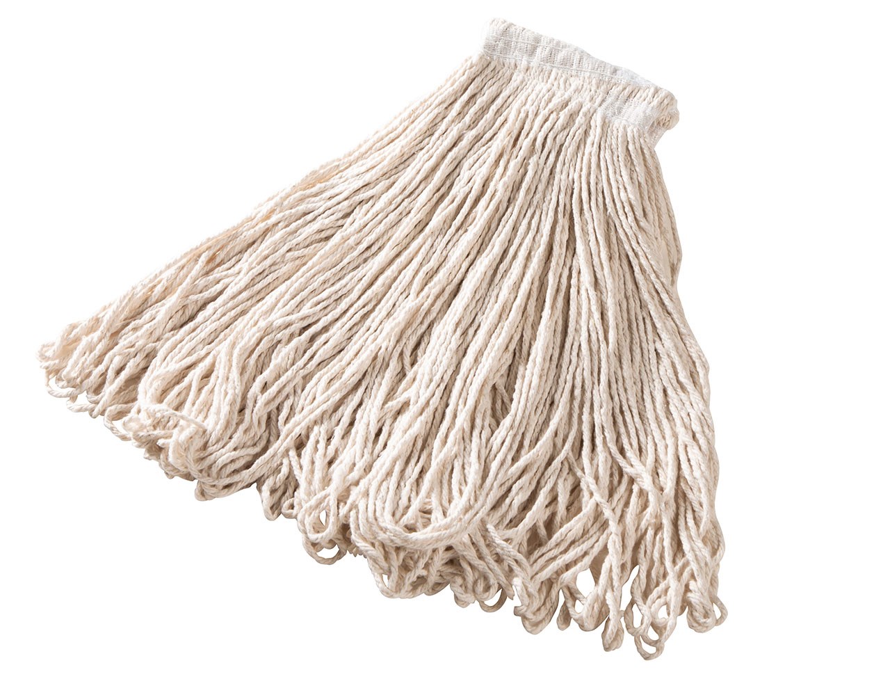Universal Headband Cotton Mop is an economical, all-purpose mop for general cleaning.