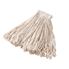 Universal Headband Cotton Mop is an economical, all-purpose mop for general cleaning.