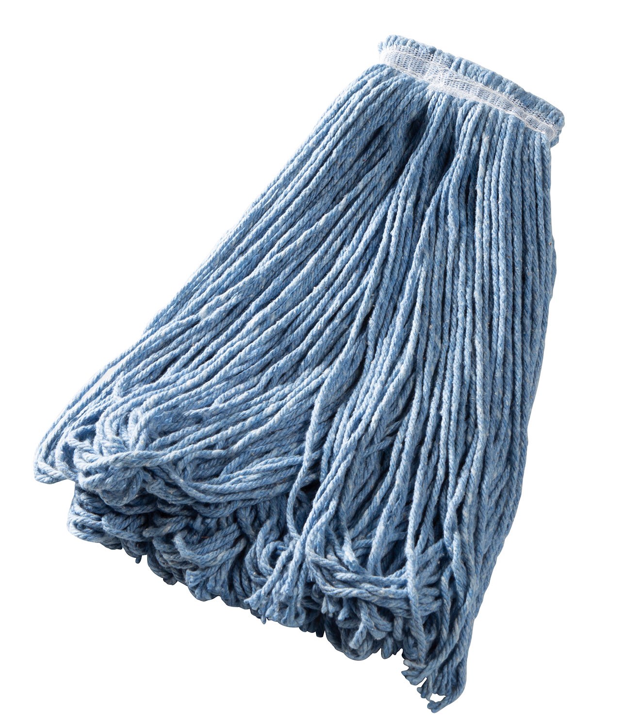 Universal Headband Blend Mop is made from cotton and synthetic thread that has almost twice the absorbency of cotton.