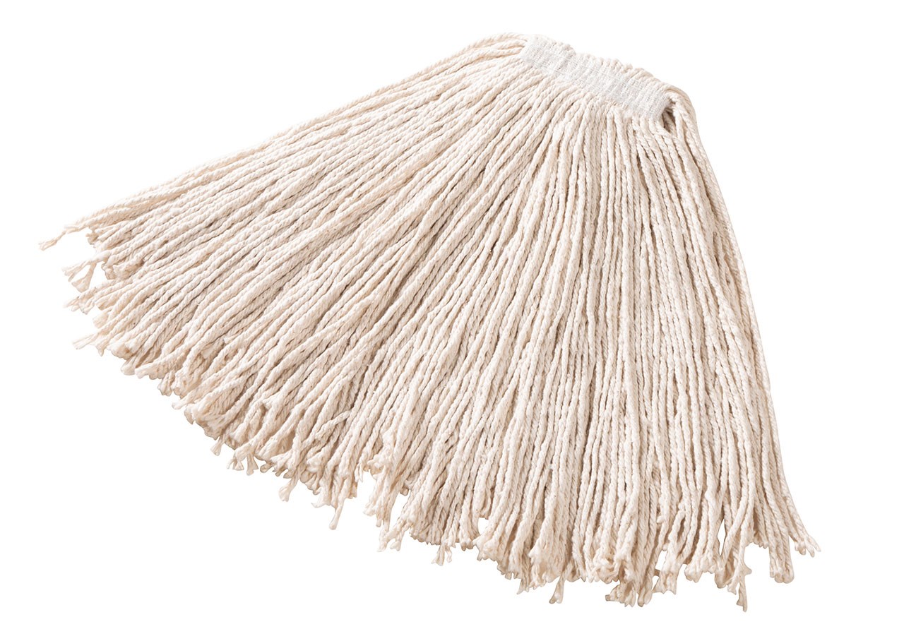 Dura Pro Cotton Mop is an economical solution for general-purpose floor cleaning or one-time use.
