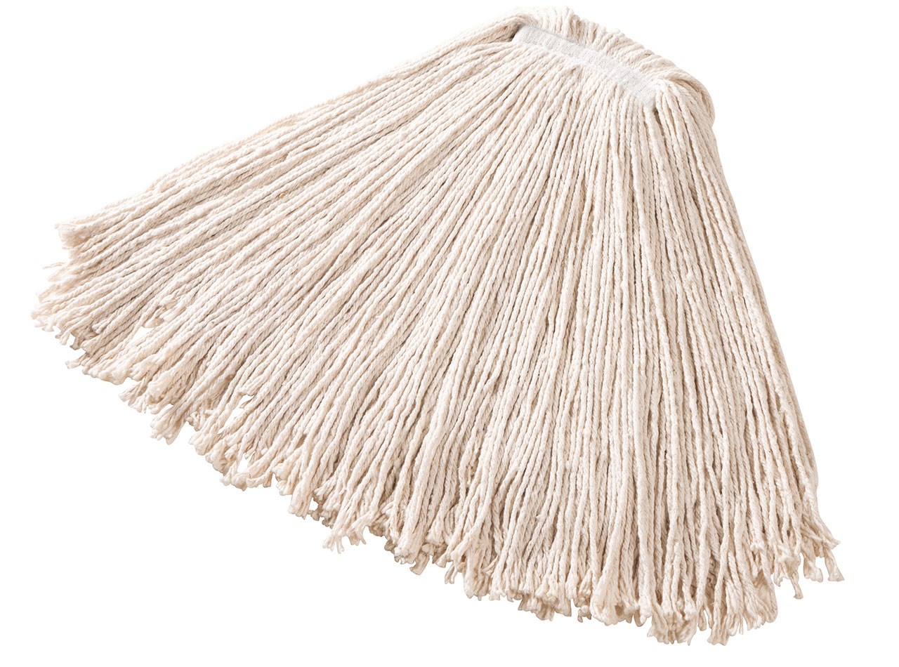 Dura Pro Cotton Mop is an economical solution for general-purpose floor cleaning or one-time use.