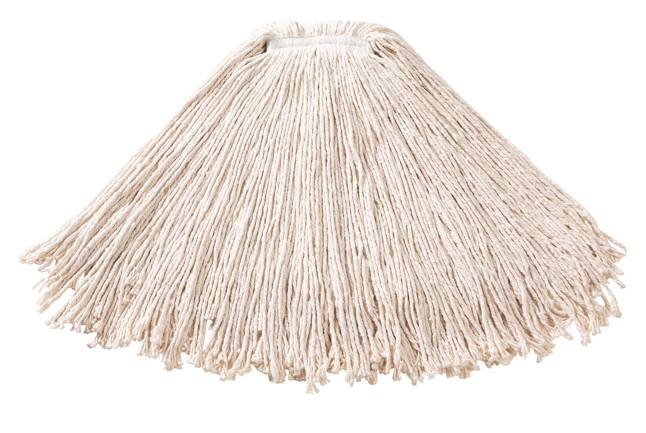 Dura Pro Cotton Mop is an economical solution for general-purpose floor cleaning or one-time use.
