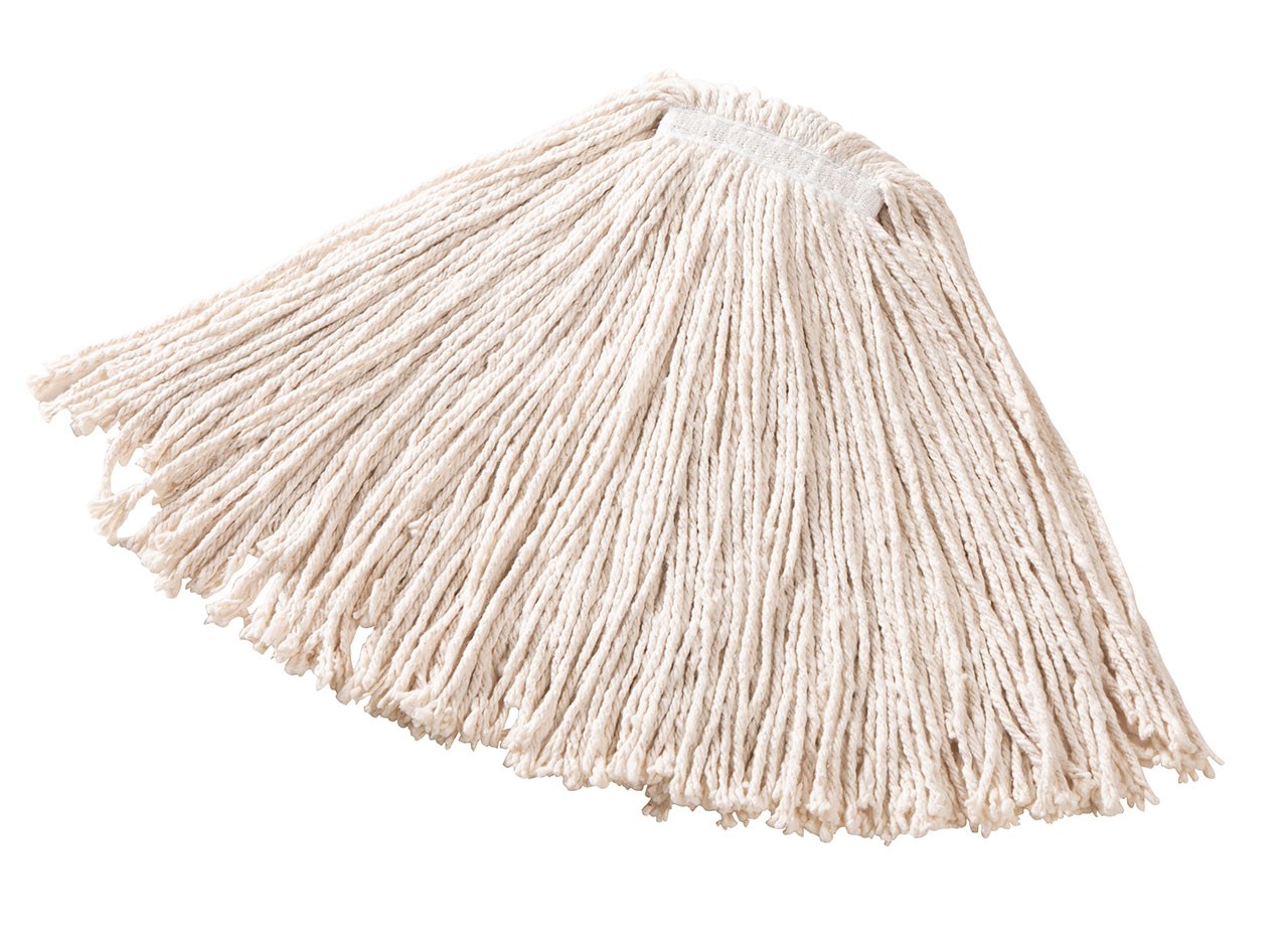 Dura Pro Cotton Mop is an economical solution for general-purpose floor cleaning or one-time use.