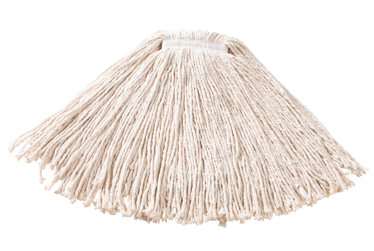 Dura Pro Cotton Mop is an economical solution for general-purpose floor cleaning or one-time use.