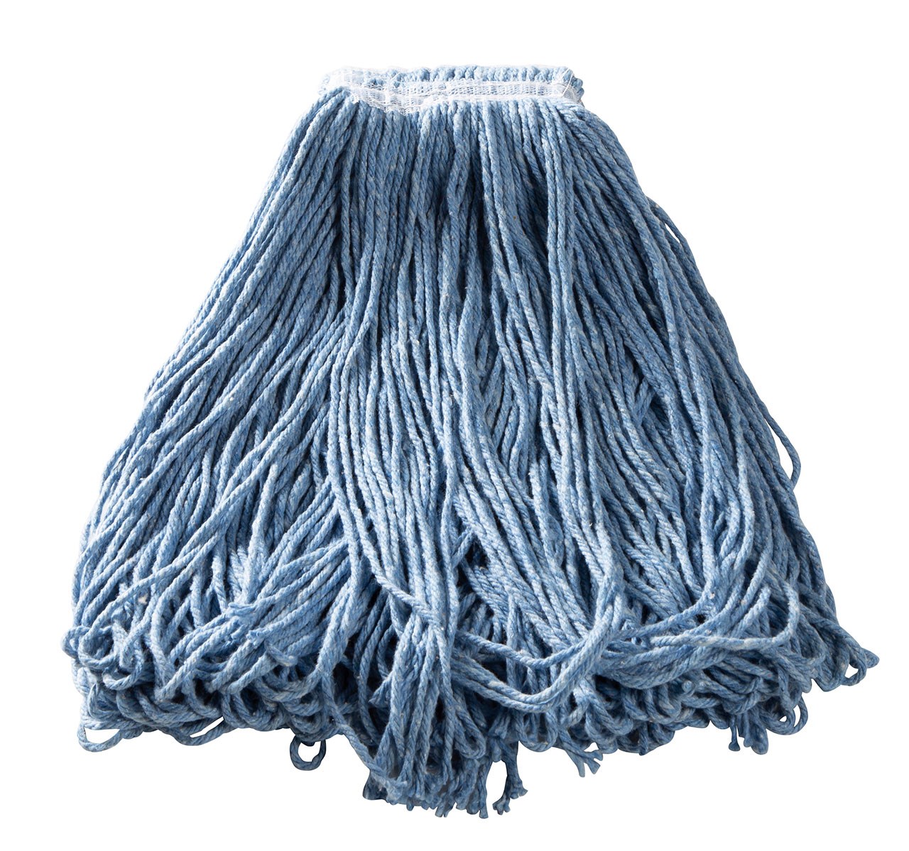 Universal Headband Blend Mop is made from cotton and synthetic thread that has almost twice the absorbency of cotton.