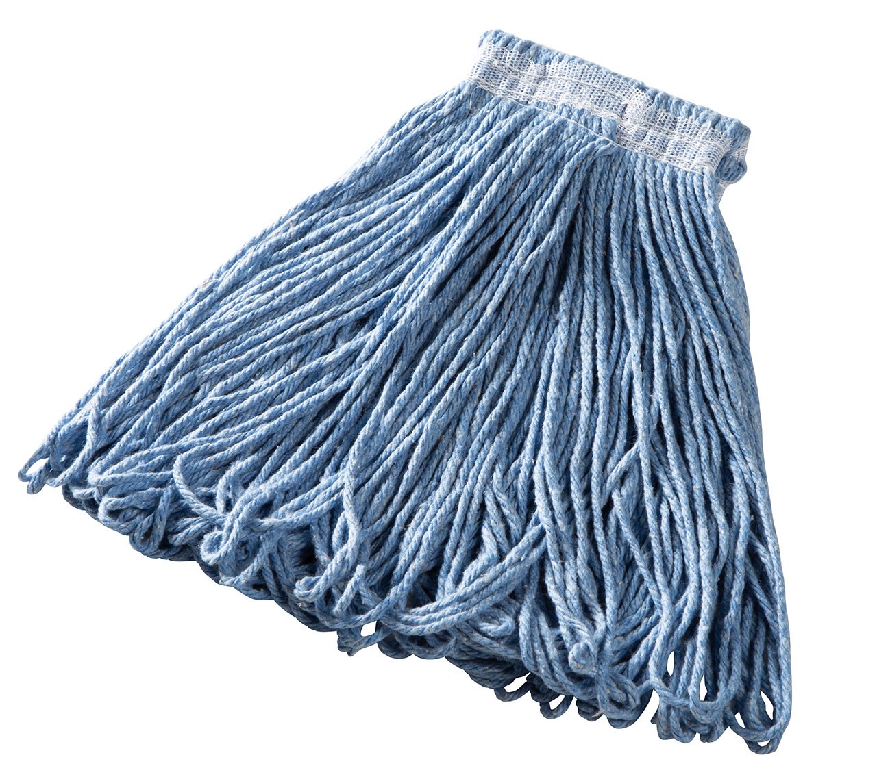 Universal Headband Blend Mop is made from cotton and synthetic thread that has almost twice the absorbency of cotton.
