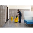 Gripper® Clamp-Style Mop Handle makes removing and replacing mop heads easy and efficient. Holds mop firmly between the jaws of the mop handle; should be used with 5" headband mops only.