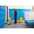 Gripper® Clamp-Style Mop Handle makes removing and replacing mop heads easy and efficient. Holds mop firmly between the jaws of the mop handle; should be used with 5" headband mops only.