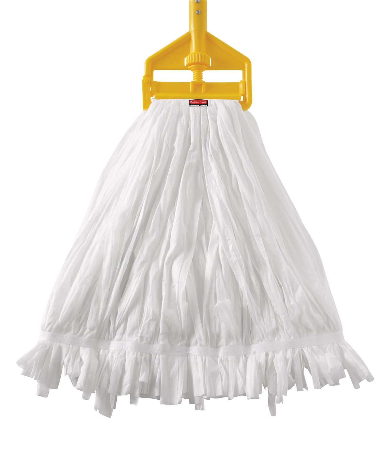 Invader® Side-Gate Mop Handle makes removing and replacing mop heads easy and efficient. Thumbwheel clamps the mop firmly in place; should be used with 1"  headband mops only.