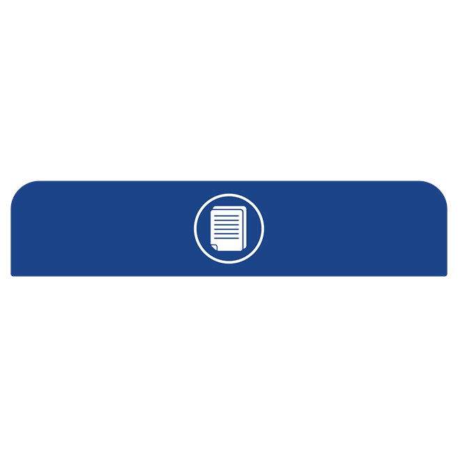 The Rubbermaid Commercial Configure™ Waste Receptacle Trash Can Sign helps increase waste management compliance.